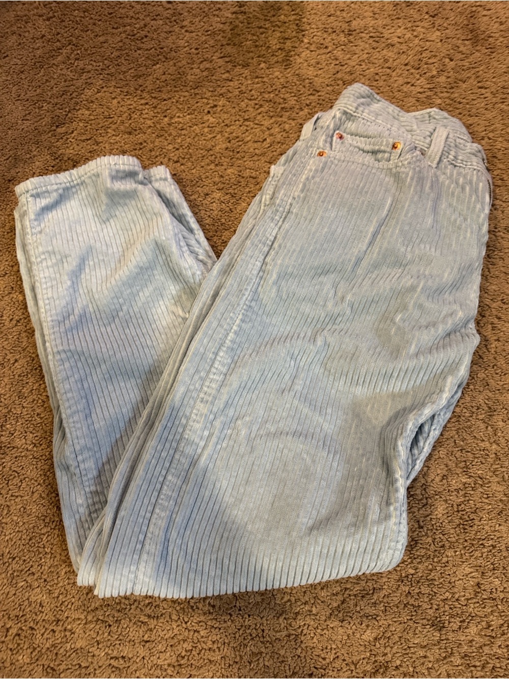 Levi's Light Blue Corduroy Men's Pants